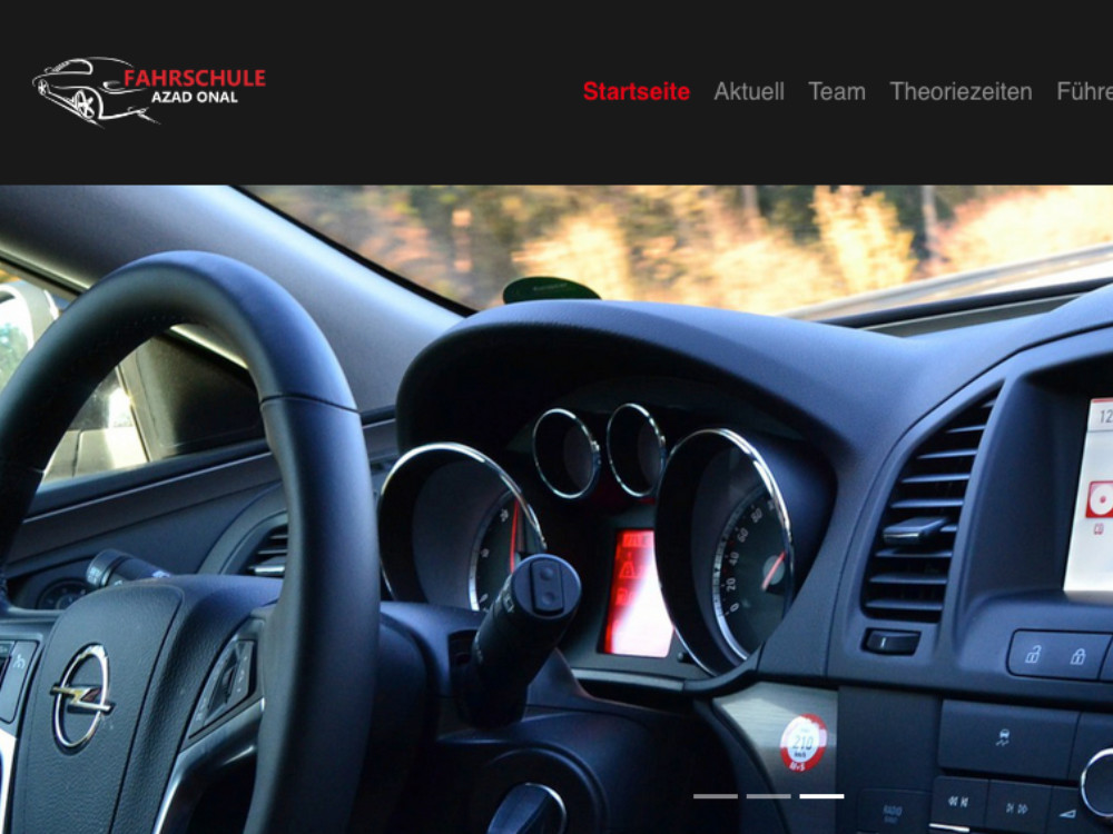 webseite fahrschule